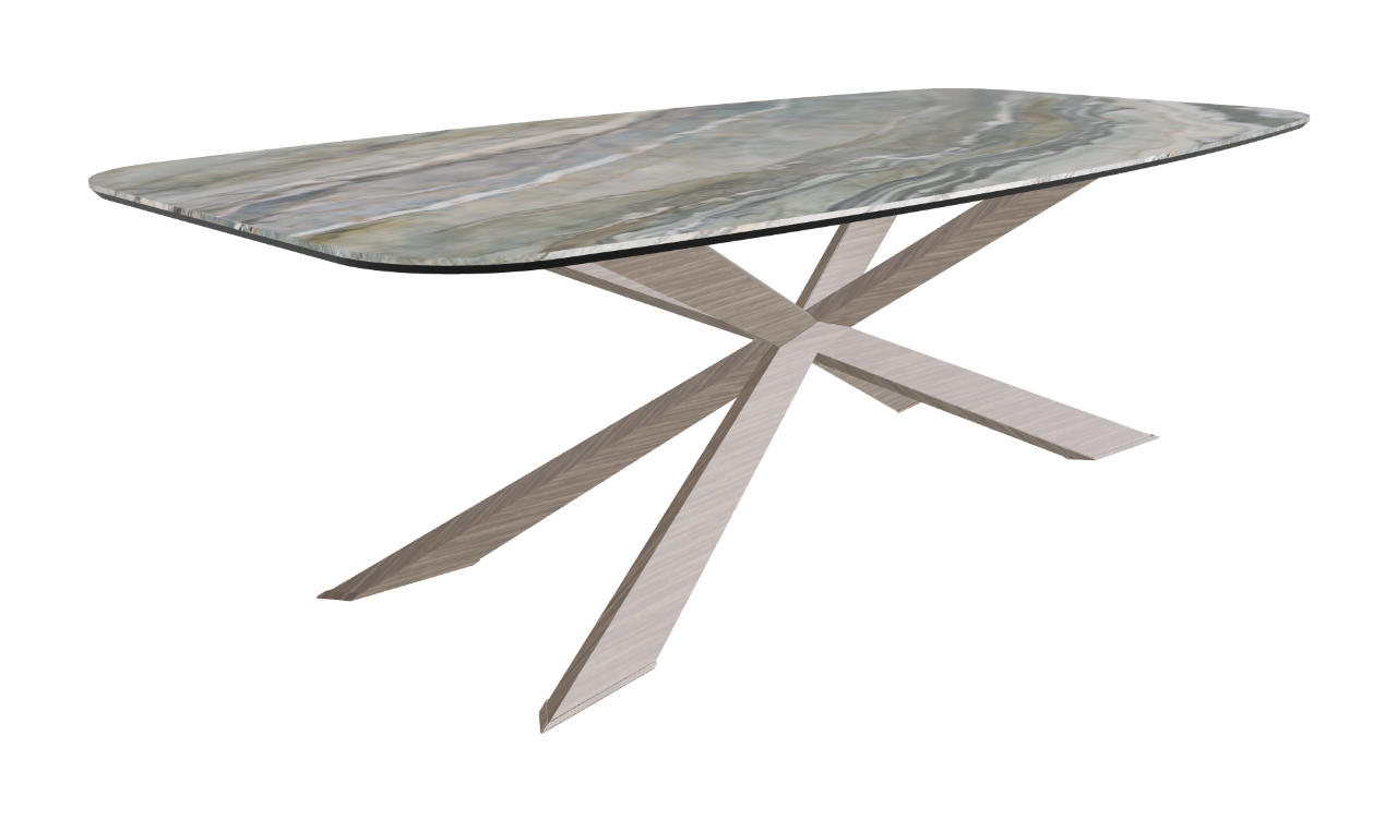 Cattelan Italia Spyder Keramik Barrel Shaped Dining Table