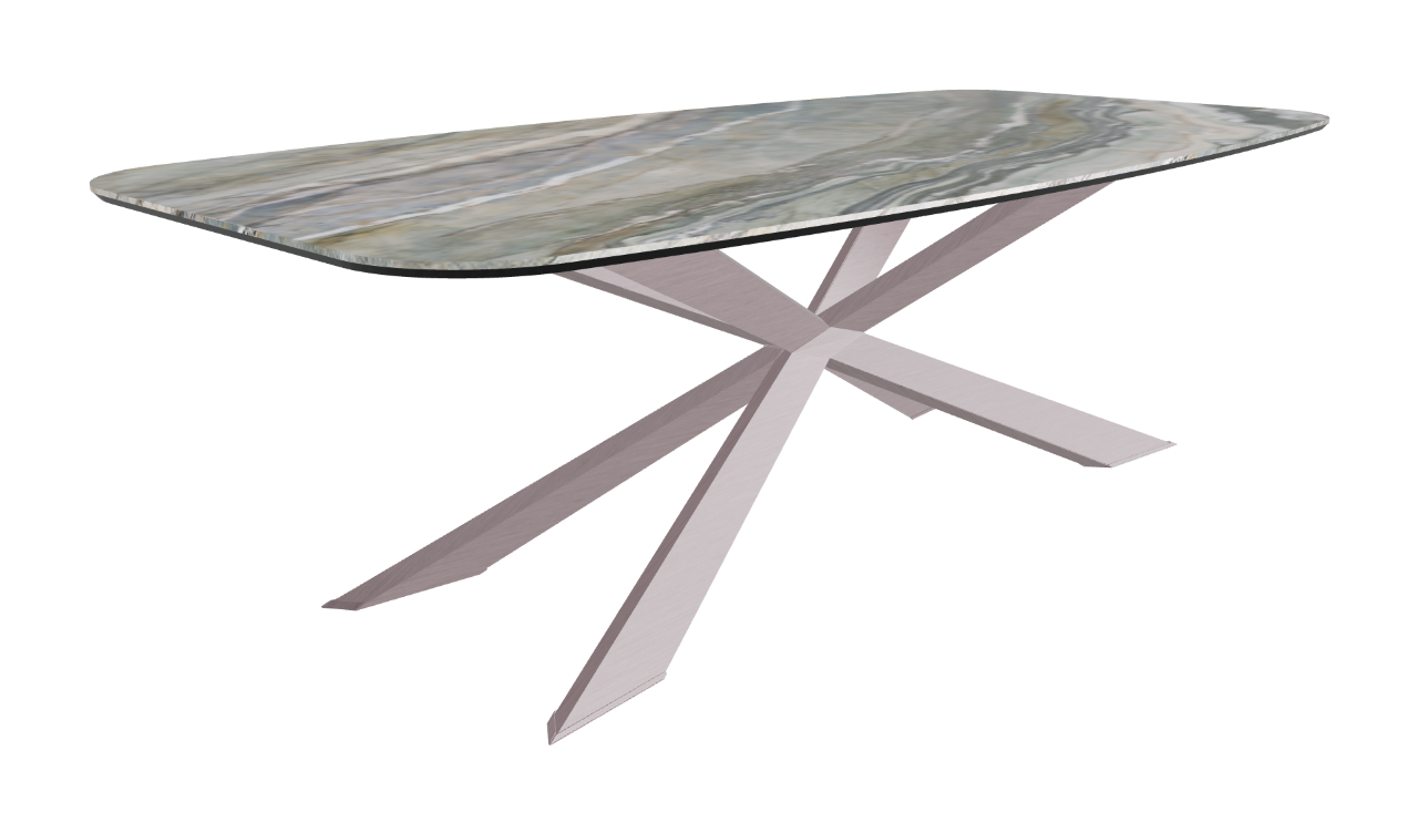Cattelan Italia Spyder Keramik Barrel Shaped Dining Table