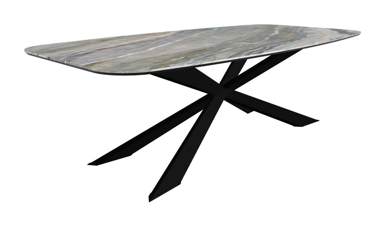 Cattelan Italia Spyder Keramik Barrel Shaped Dining Table