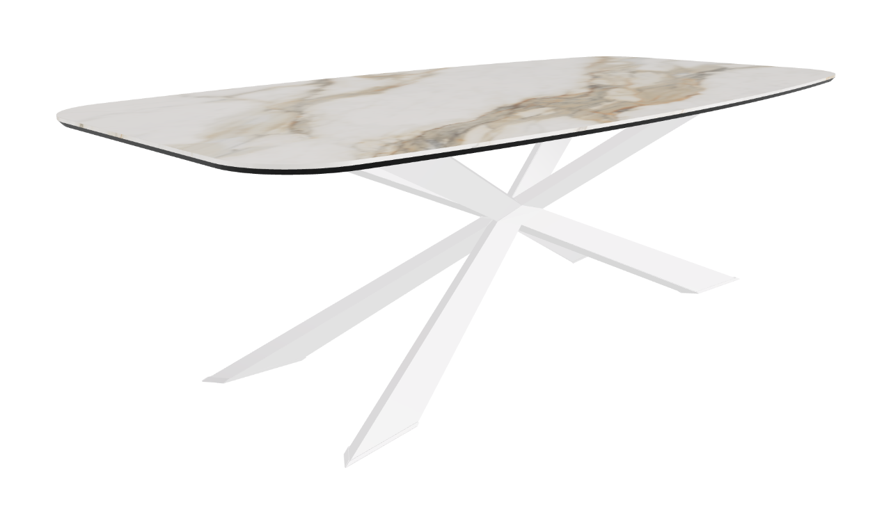 Cattelan Italia Spyder Keramik Barrel Shaped Dining Table