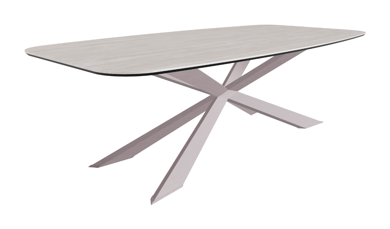 Cattelan Italia Spyder Keramik Barrel Shaped Dining Table