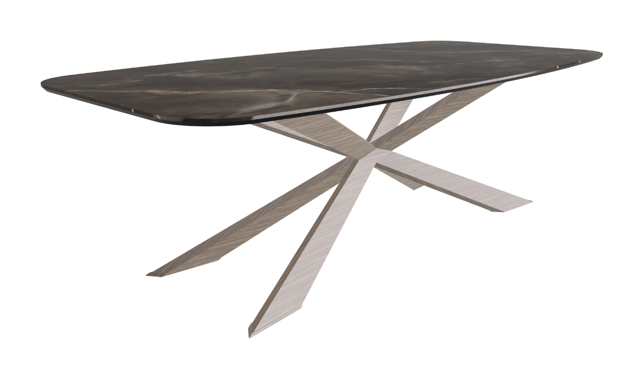 Cattelan Italia Spyder Keramik Barrel Shaped Dining Table