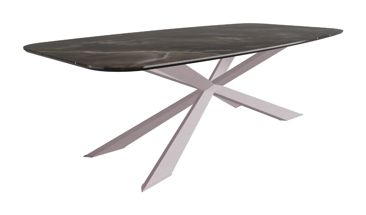 Cattelan Italia Spyder Keramik Barrel Shaped Dining Table
