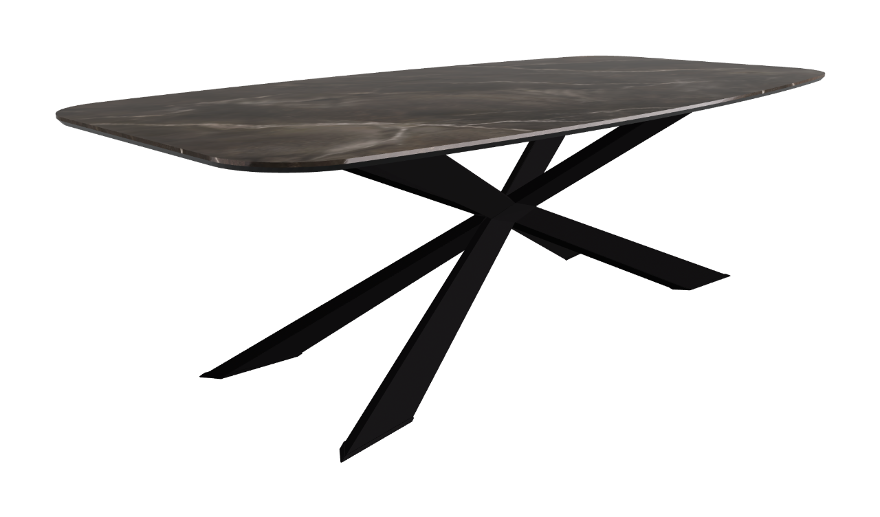 Cattelan Italia Spyder Keramik Barrel Shaped Dining Table