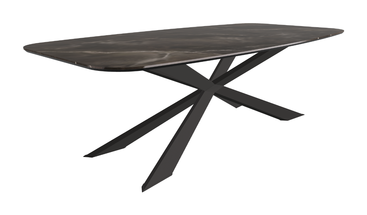 Cattelan Italia Spyder Keramik Barrel Shaped Dining Table