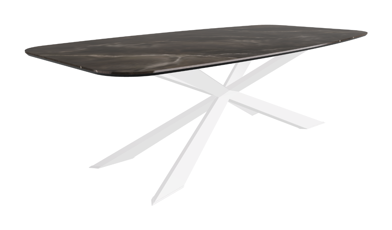 Cattelan Italia Spyder Keramik Barrel Shaped Dining Table