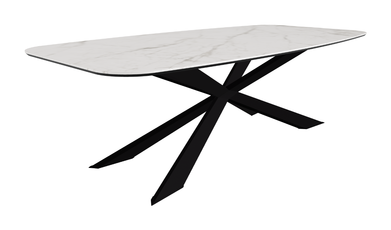 Cattelan Italia Spyder Keramik Barrel Shaped Dining Table