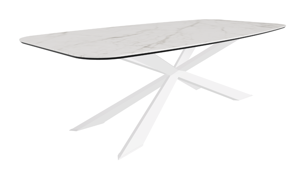 Cattelan Italia Spyder Keramik Barrel Shaped Dining Table