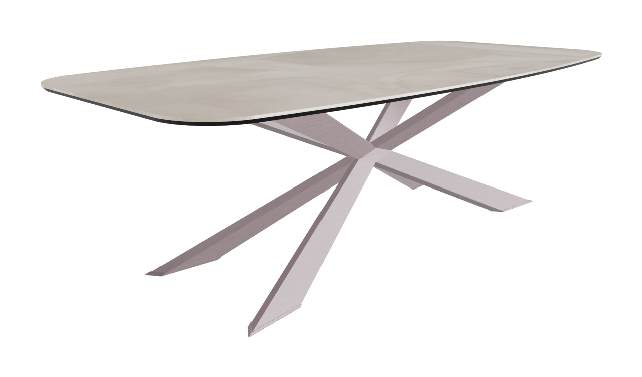 Cattelan Italia Spyder Keramik Barrel Shaped Dining Table