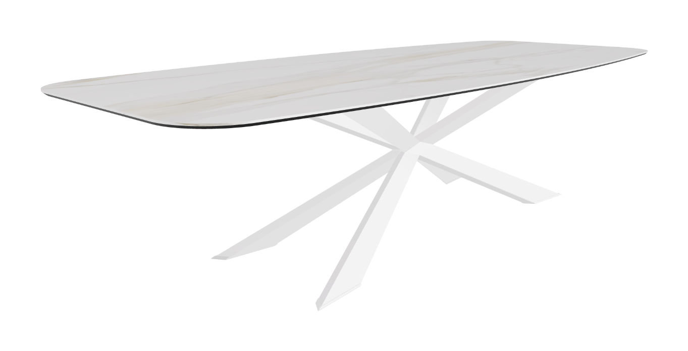 Cattelan Italia Spyder Keramik Barrel Shaped Dining Table