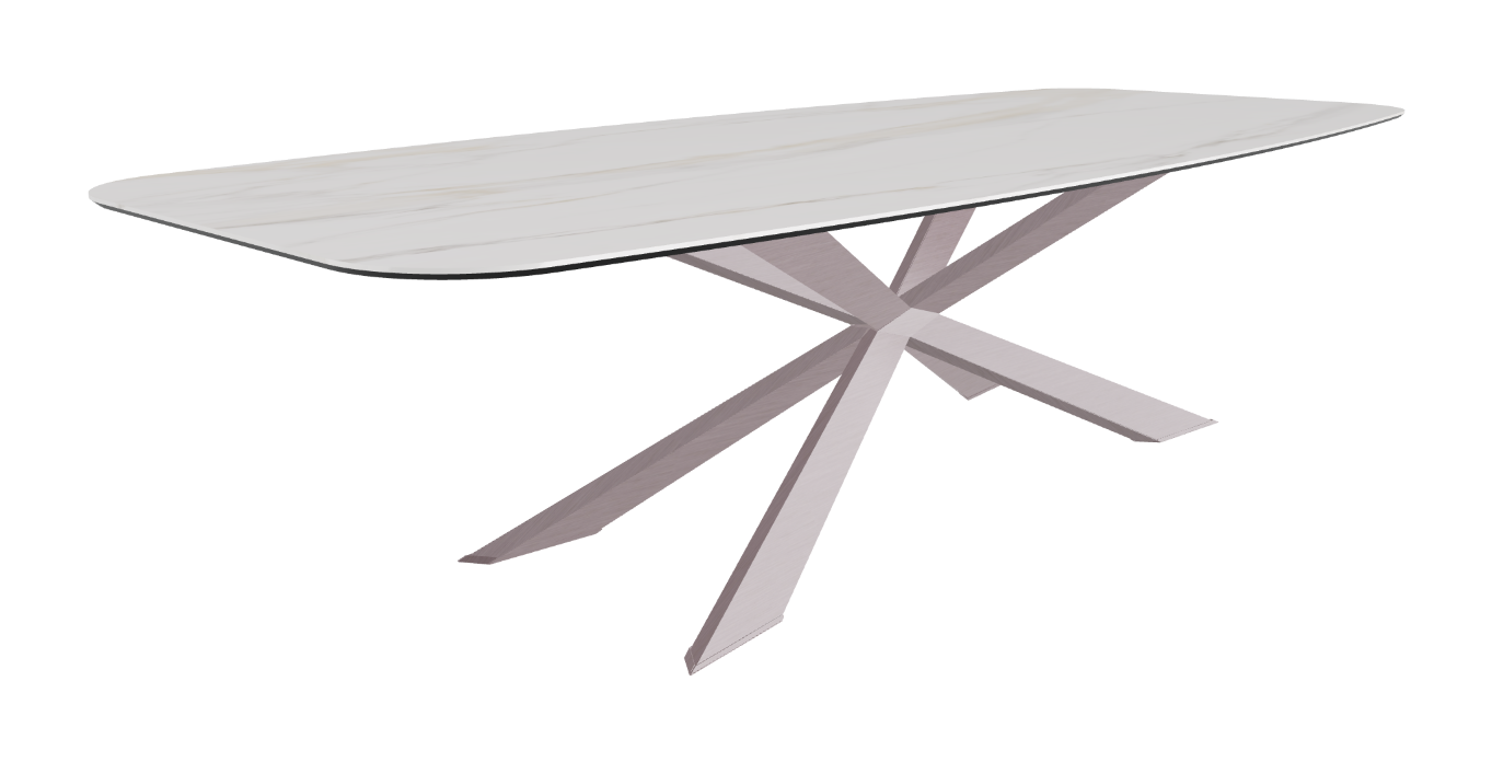 Cattelan Italia Spyder Keramik Barrel Shaped Dining Table