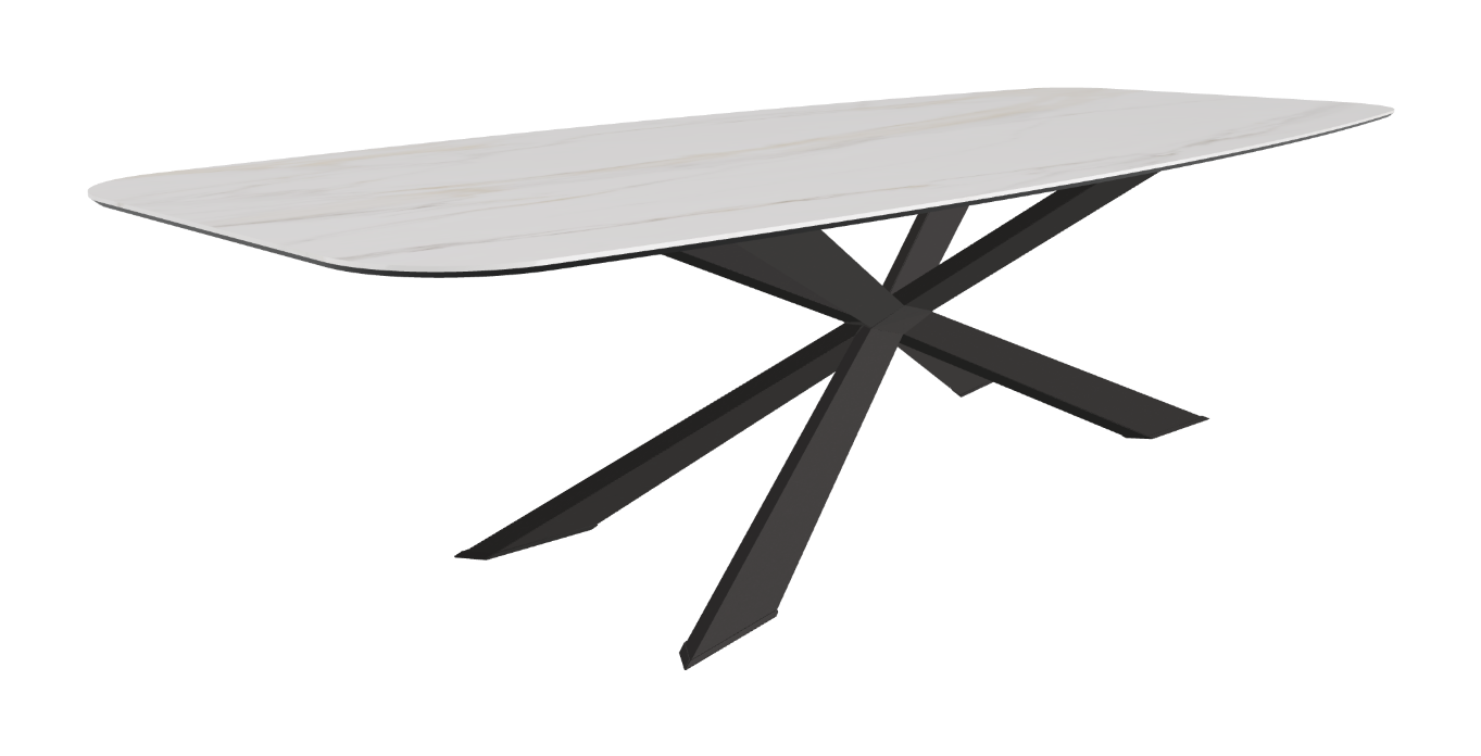Cattelan Italia Spyder Keramik Barrel Shaped Dining Table