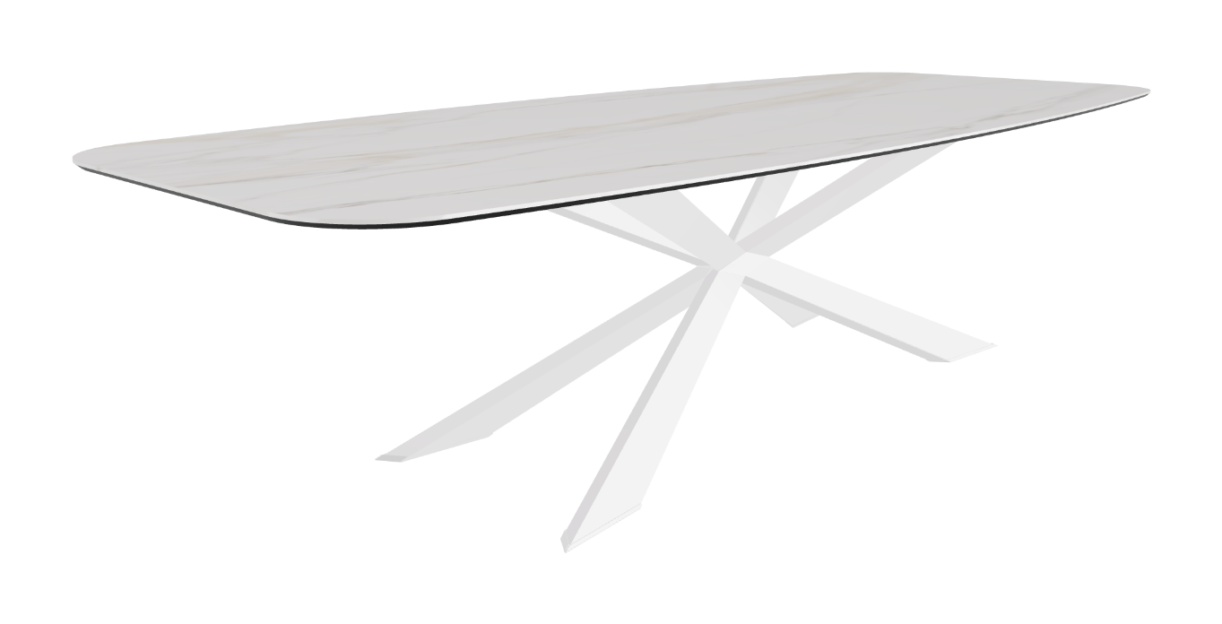 Cattelan Italia Spyder Keramik Barrel Shaped Dining Table