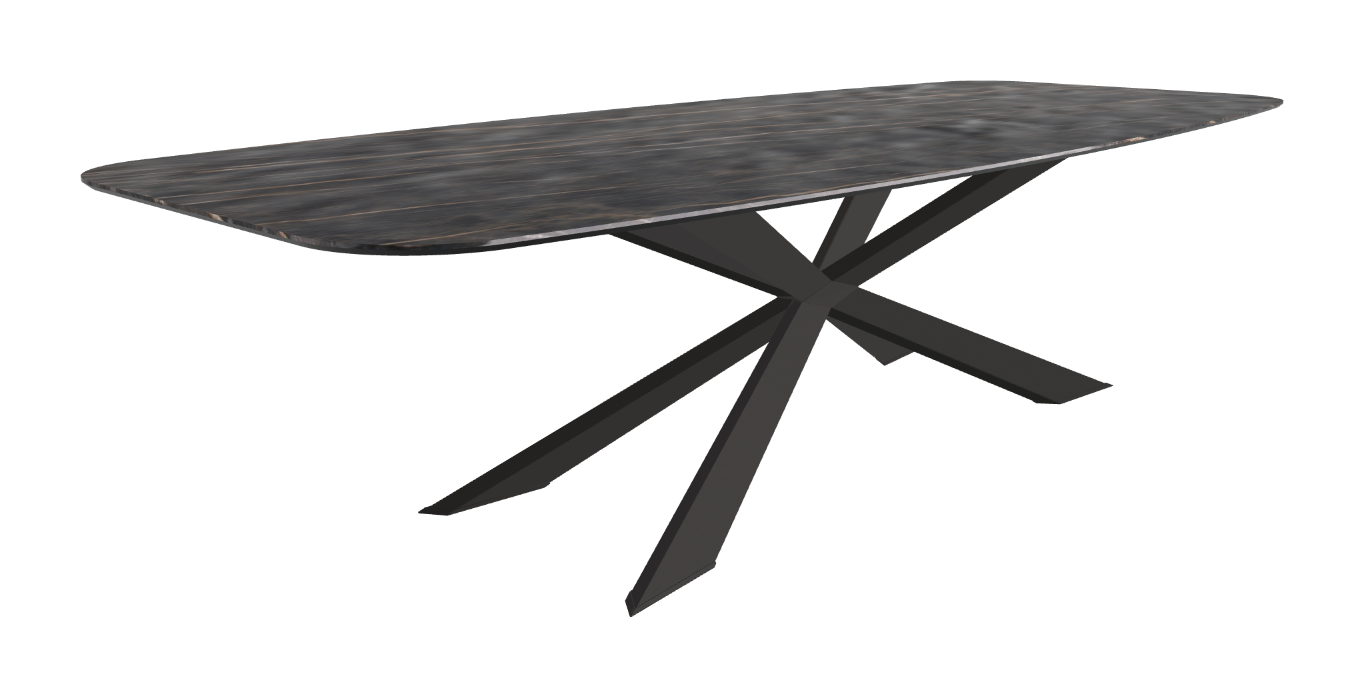 Cattelan Italia Spyder Keramik Barrel Shaped Dining Table