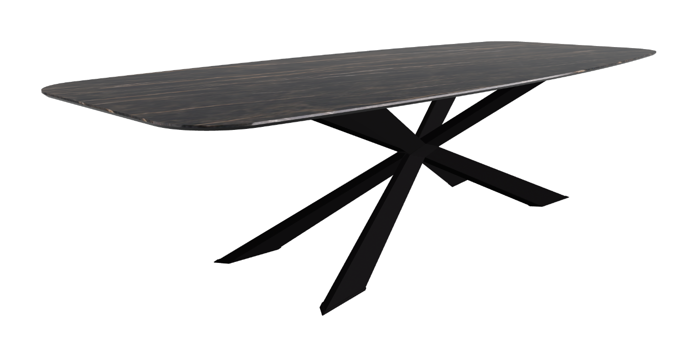 Cattelan Italia Spyder Keramik Barrel Shaped Dining Table