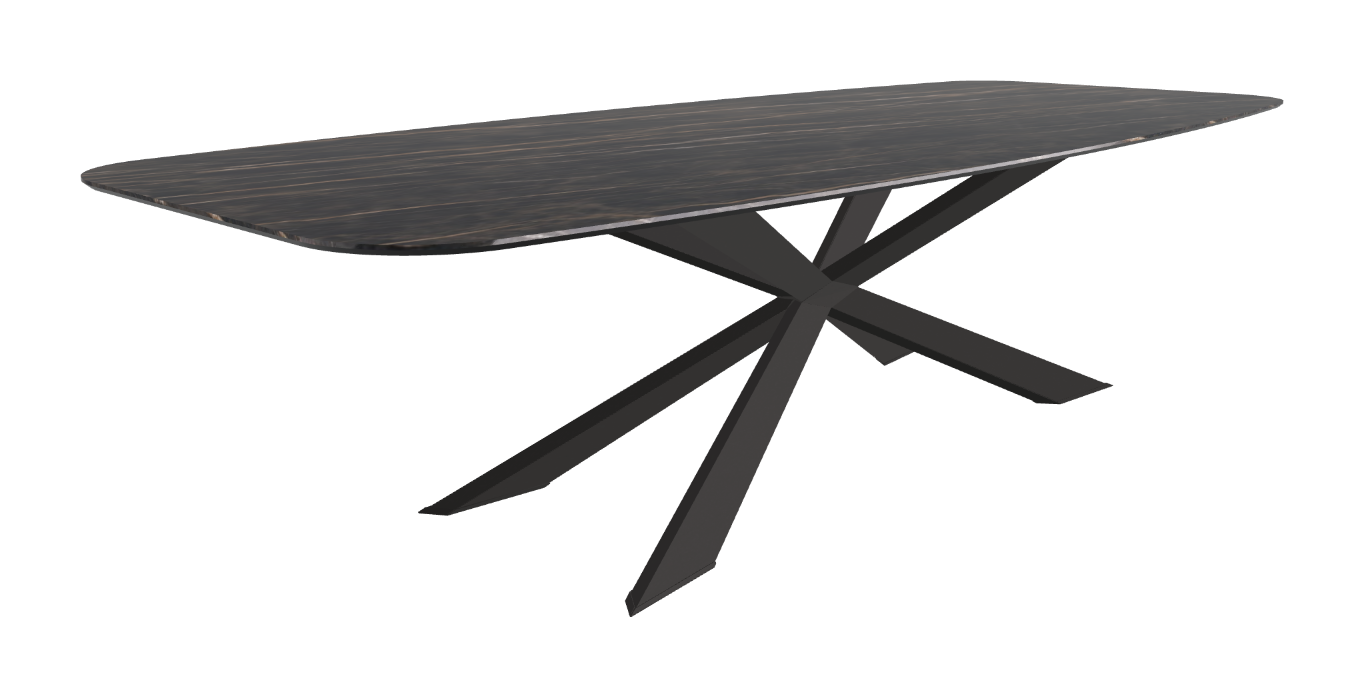 Cattelan Italia Spyder Keramik Barrel Shaped Dining Table