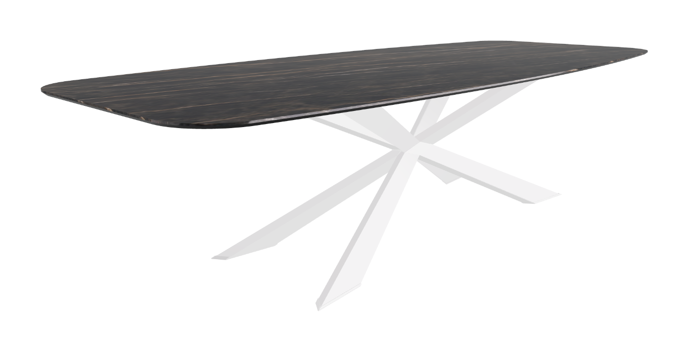 Cattelan Italia Spyder Keramik Barrel Shaped Dining Table