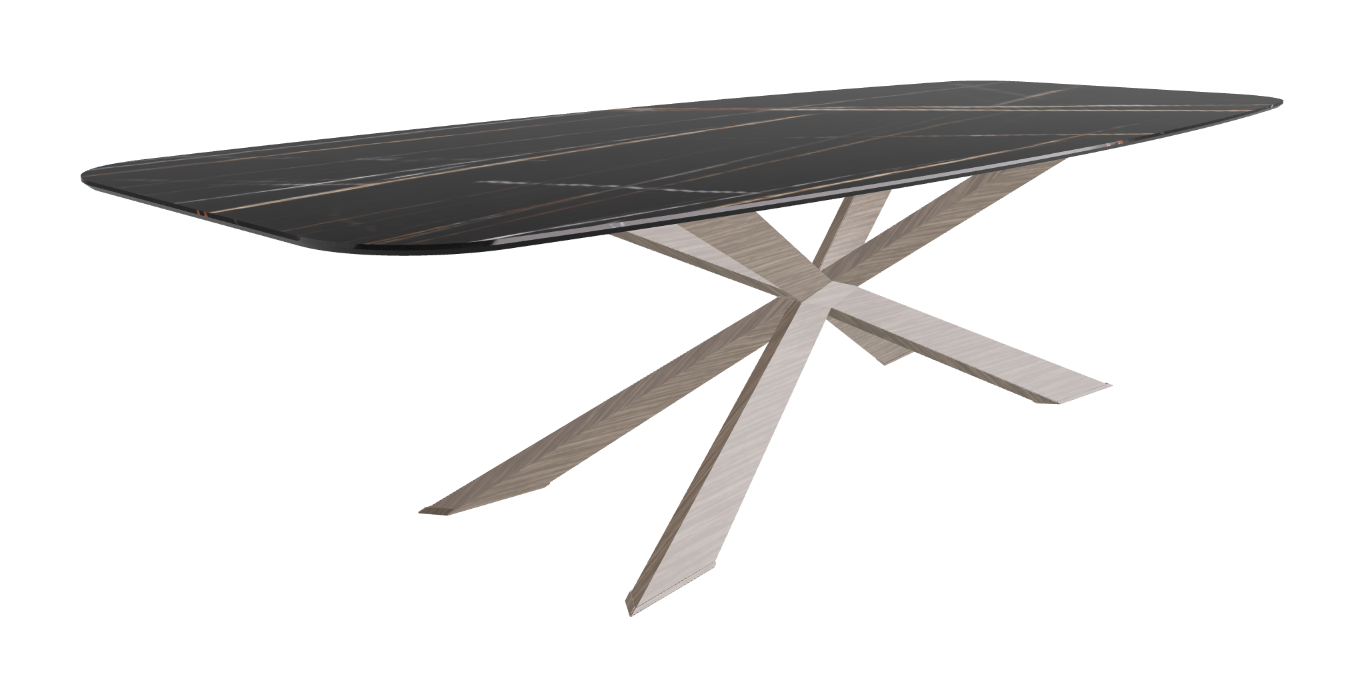 Cattelan Italia Spyder Keramik Barrel Shaped Dining Table