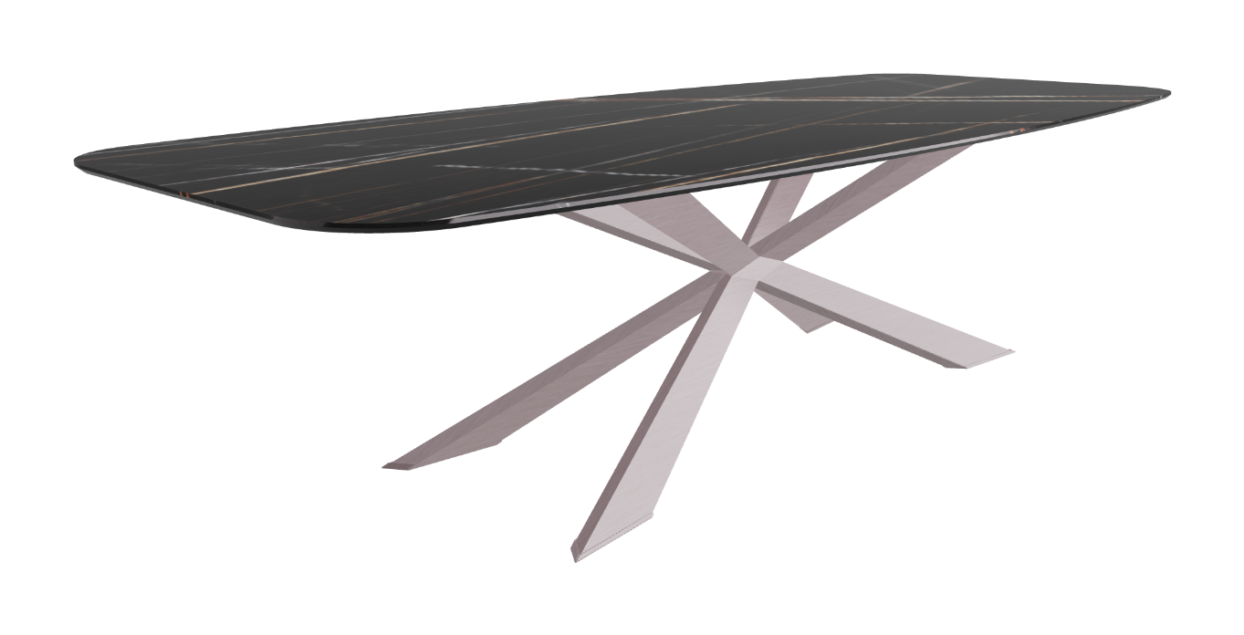 Cattelan Italia Spyder Keramik Barrel Shaped Dining Table