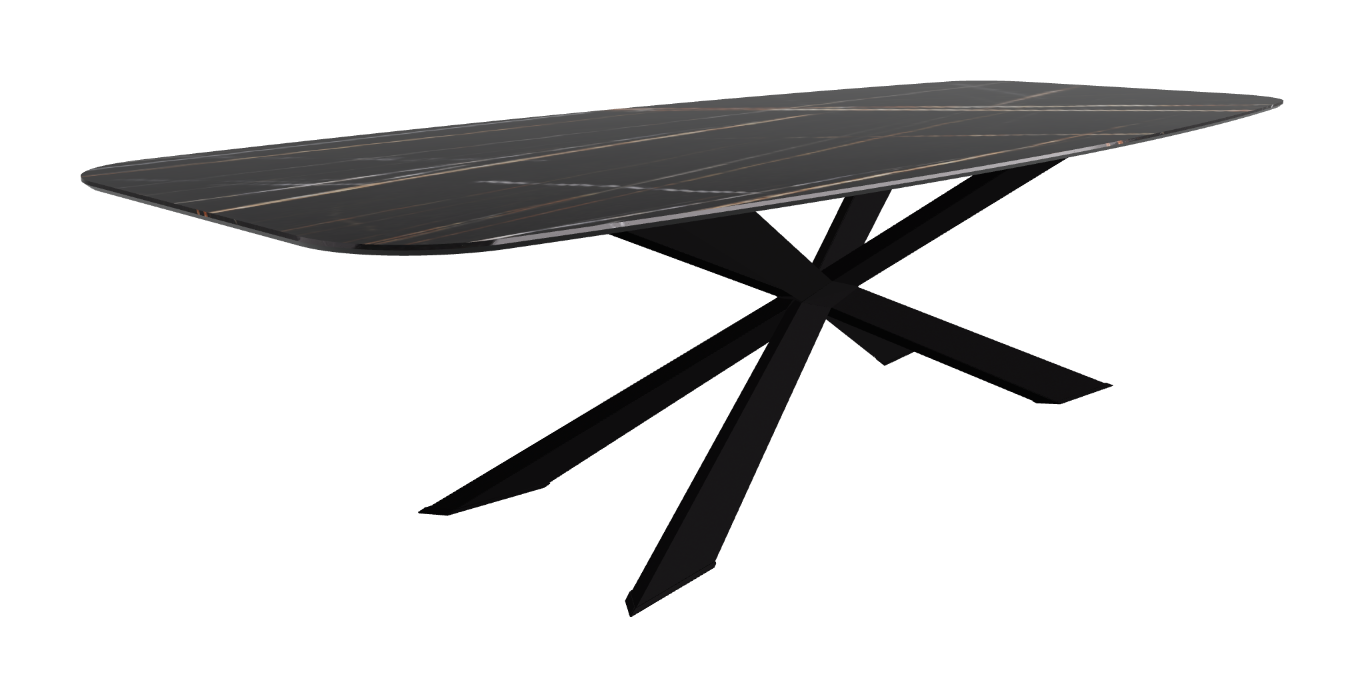 Cattelan Italia Spyder Keramik Barrel Shaped Dining Table