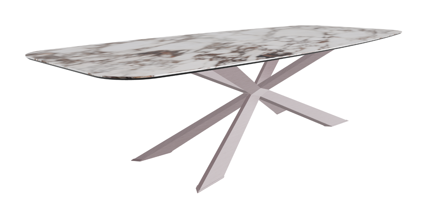 Cattelan Italia Spyder Keramik Barrel Shaped Dining Table