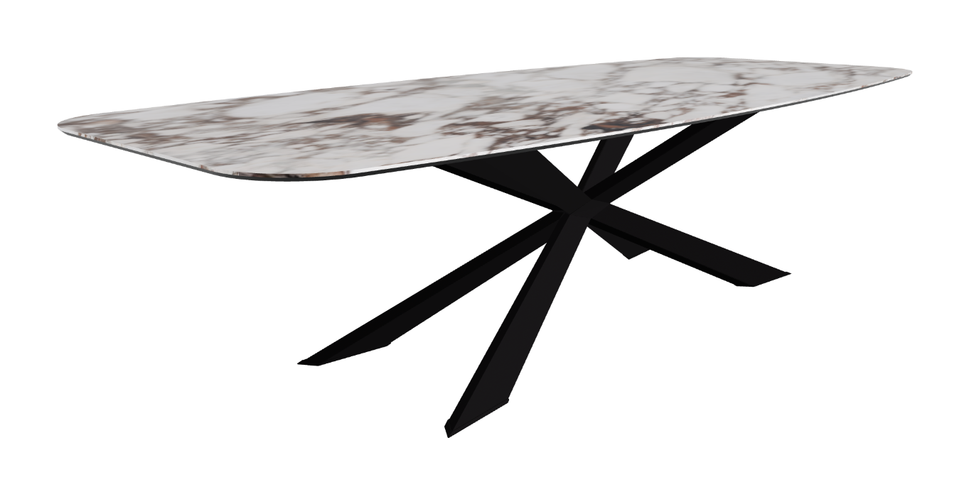 Cattelan Italia Spyder Keramik Barrel Shaped Dining Table