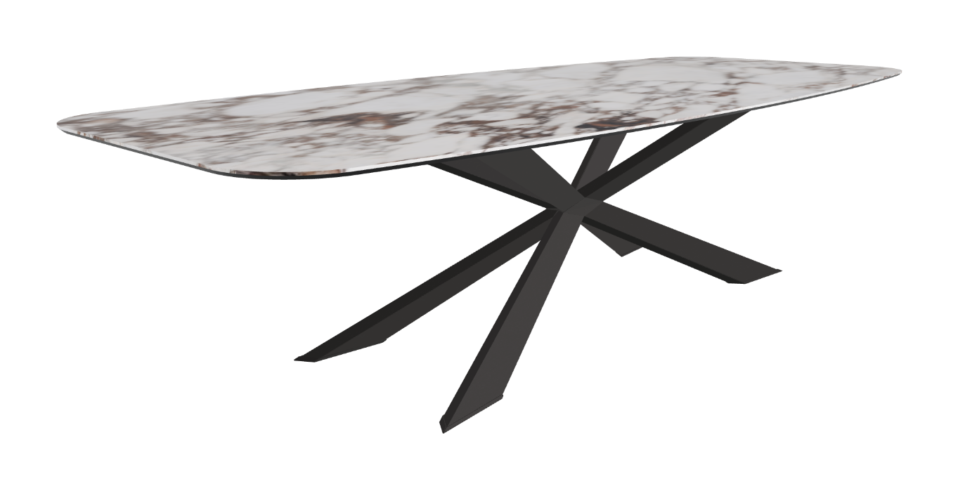 Cattelan Italia Spyder Keramik Barrel Shaped Dining Table