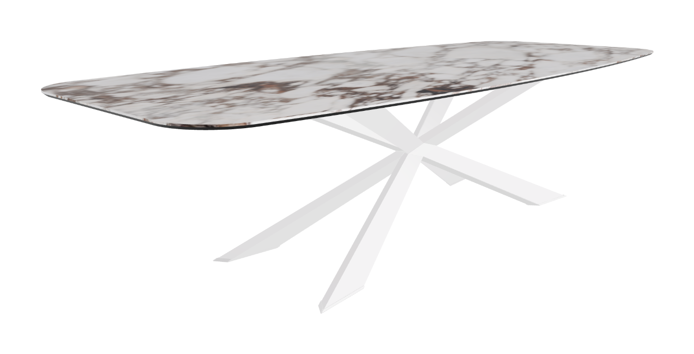Cattelan Italia Spyder Keramik Barrel Shaped Dining Table