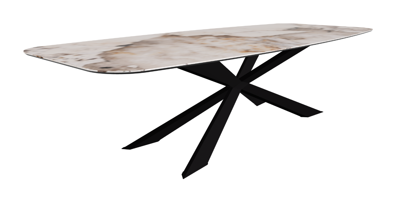 Cattelan Italia Spyder Keramik Barrel Shaped Dining Table