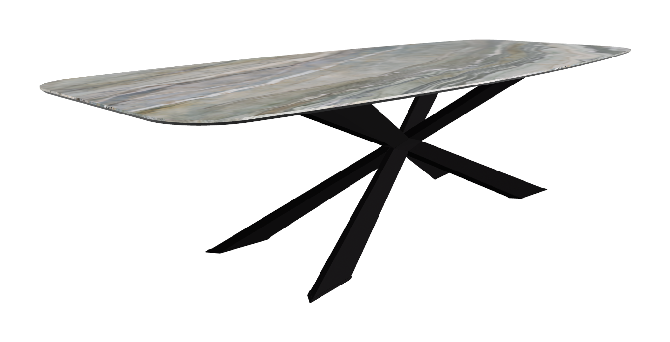 Cattelan Italia Spyder Keramik Barrel Shaped Dining Table