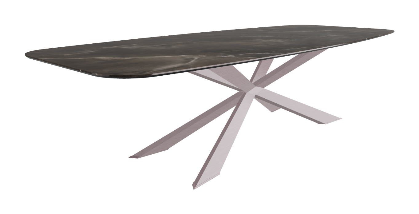 Cattelan Italia Spyder Keramik Barrel Shaped Dining Table