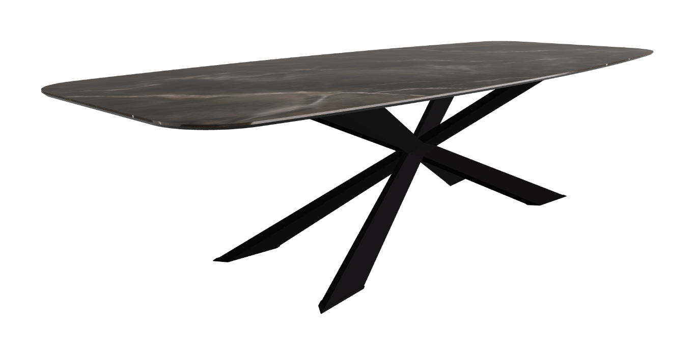 Cattelan Italia Spyder Keramik Barrel Shaped Dining Table