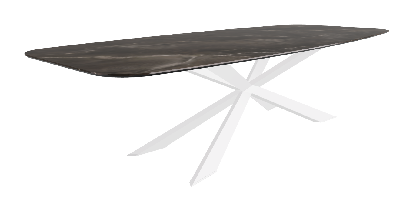 Cattelan Italia Spyder Keramik Barrel Shaped Dining Table