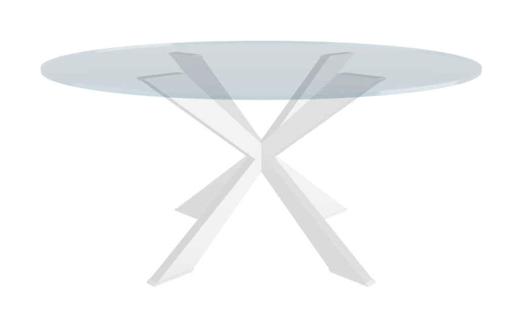 Cattelan Italia Spyder Glass Dining Table