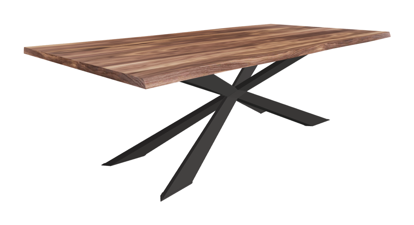 Cattelan Italia Spyder Wood Live Edged Dining Table