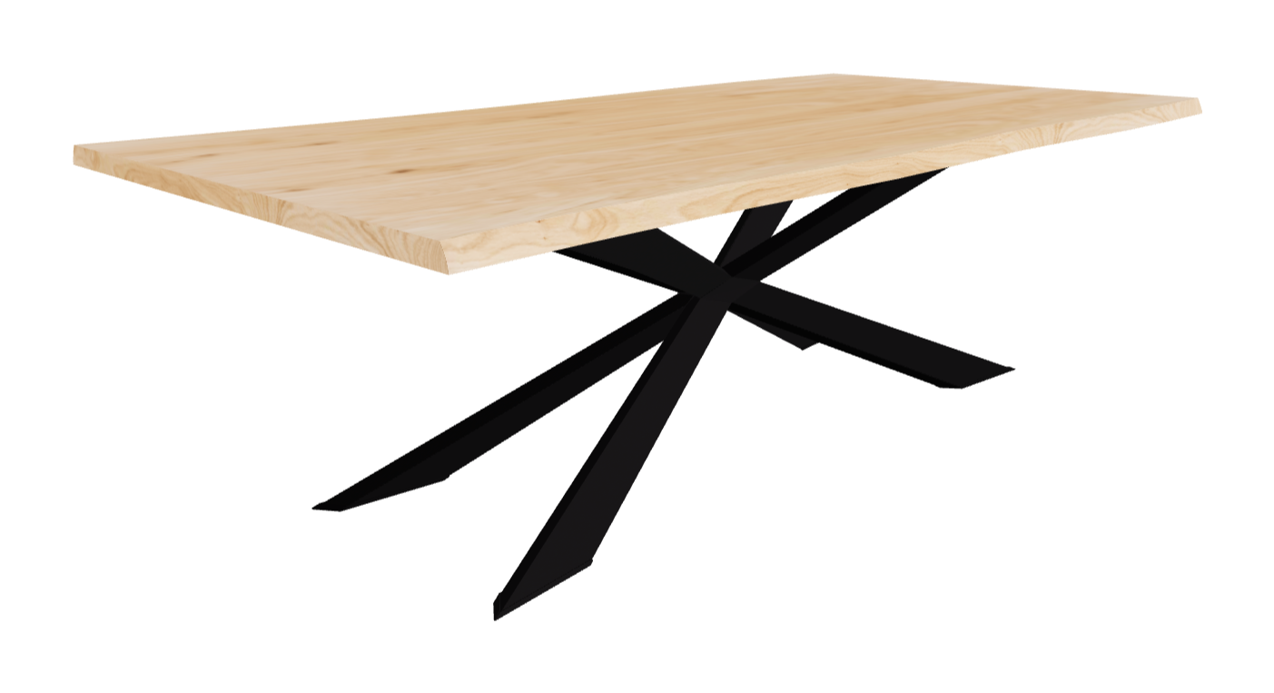 Cattelan Italia Spyder Wood Live Edged Dining Table