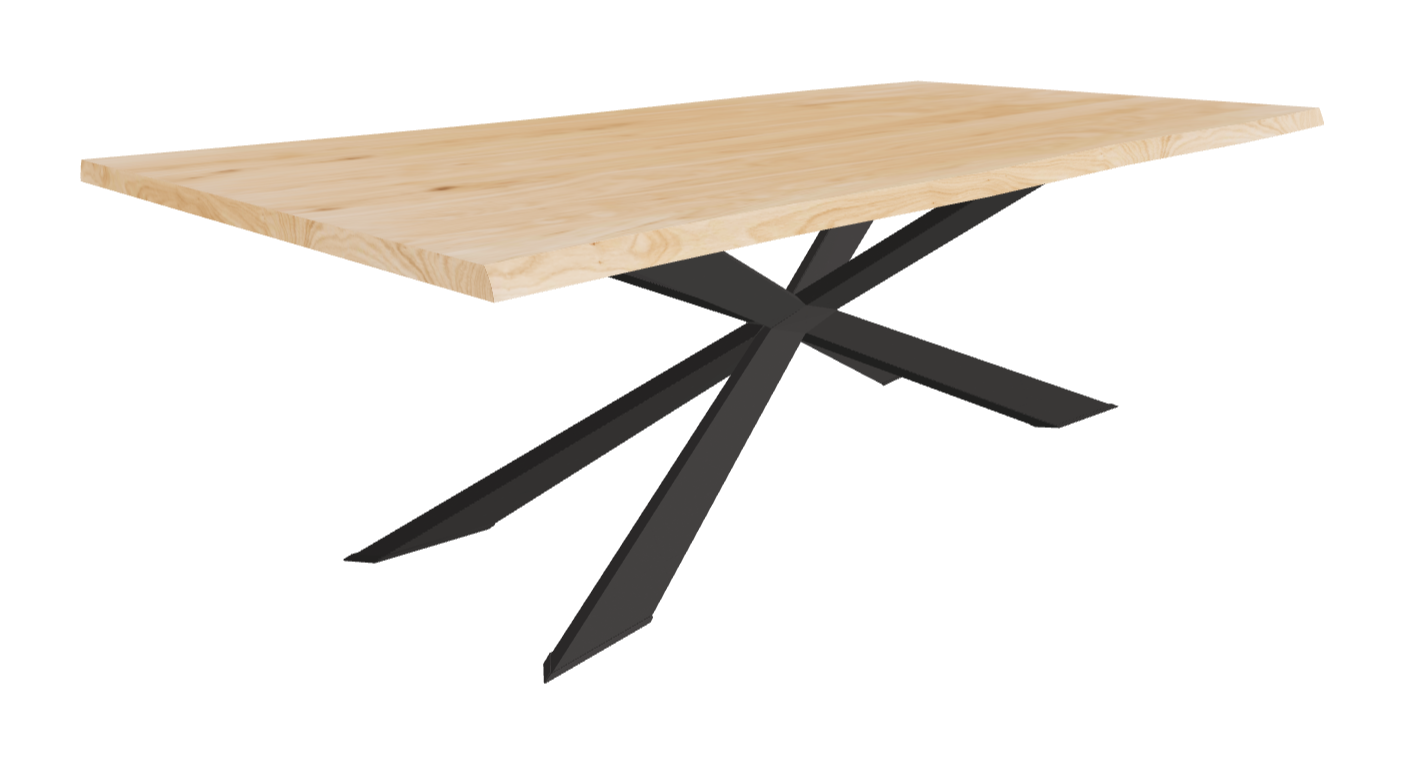 Cattelan Italia Spyder Wood Live Edged Dining Table