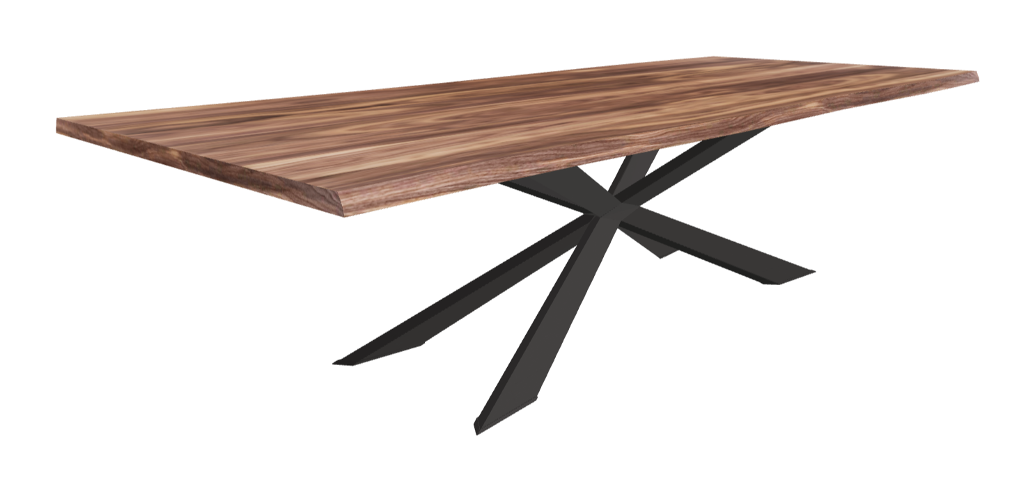 Cattelan Italia Spyder Wood Live Edged Dining Table