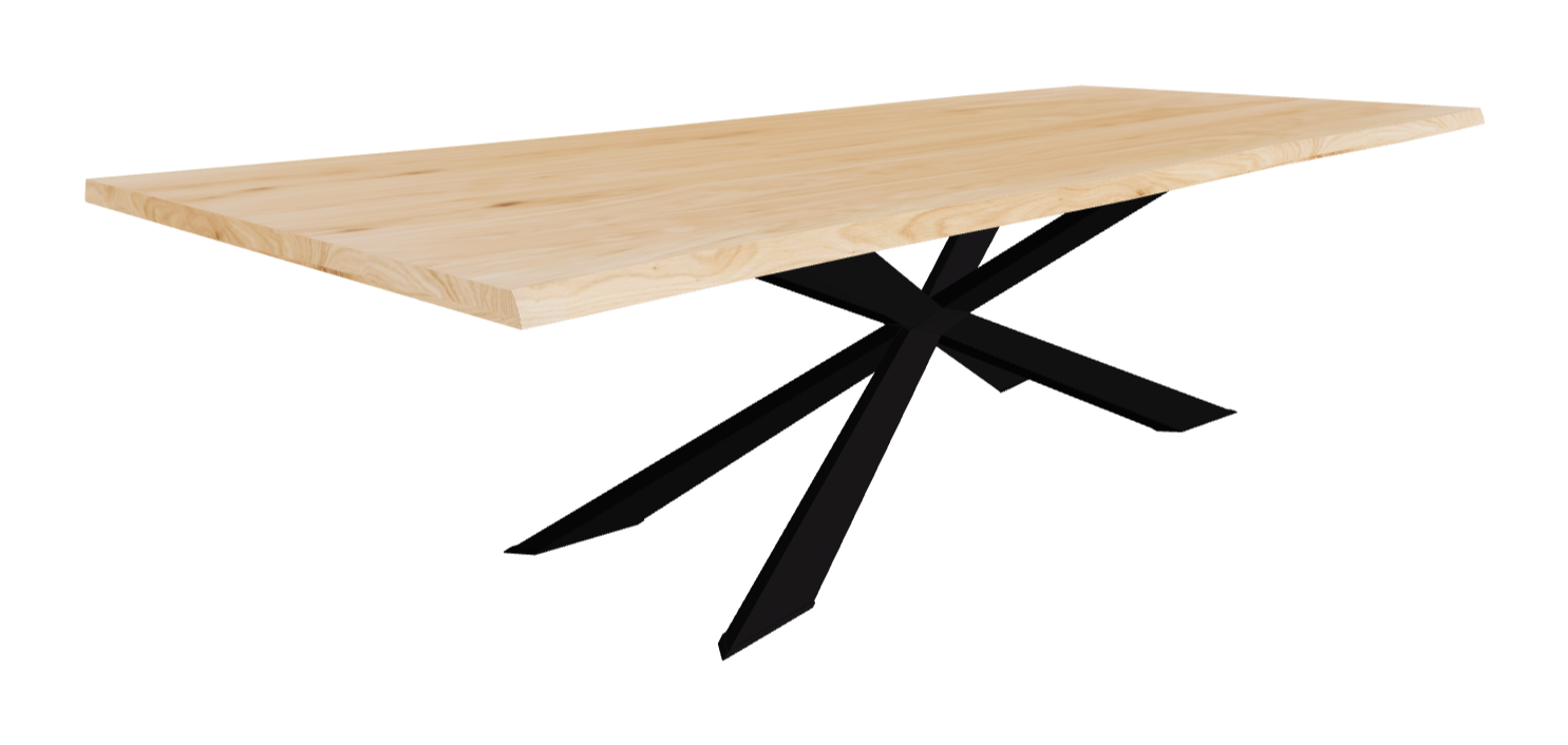 Cattelan Italia Spyder Wood Live Edged Dining Table