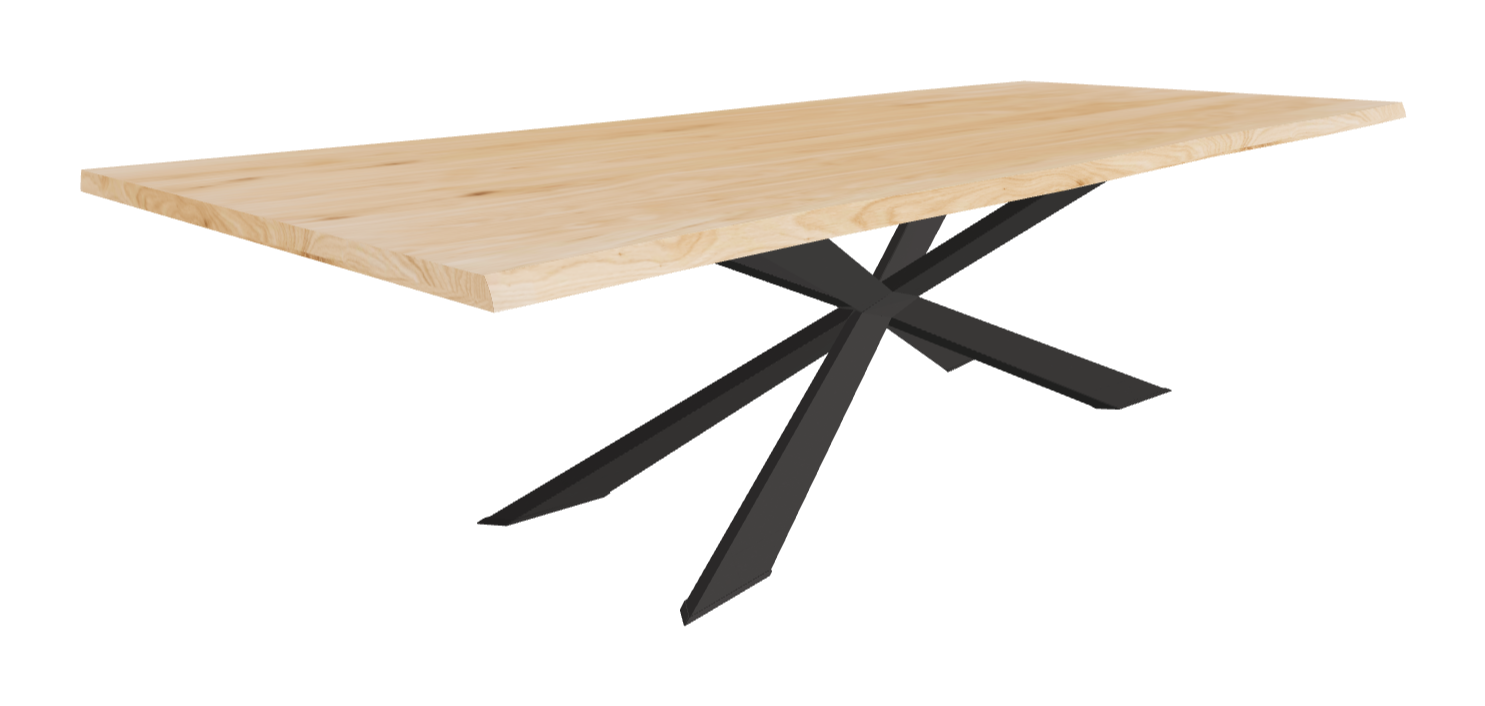 Cattelan Italia Spyder Wood Live Edged Dining Table