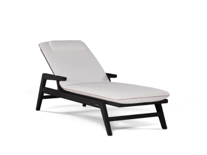 Manutti Sunrise Sun Lounger With Armrest