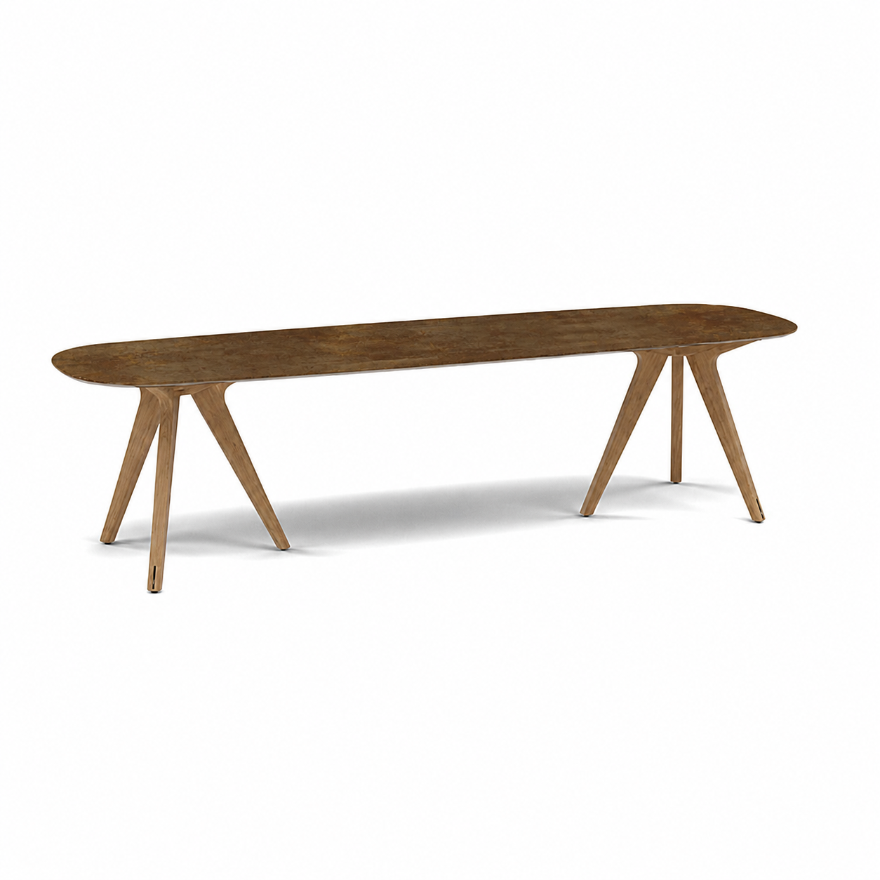 Manutti Torsa Dining Table 280 × 85 × 73h cm