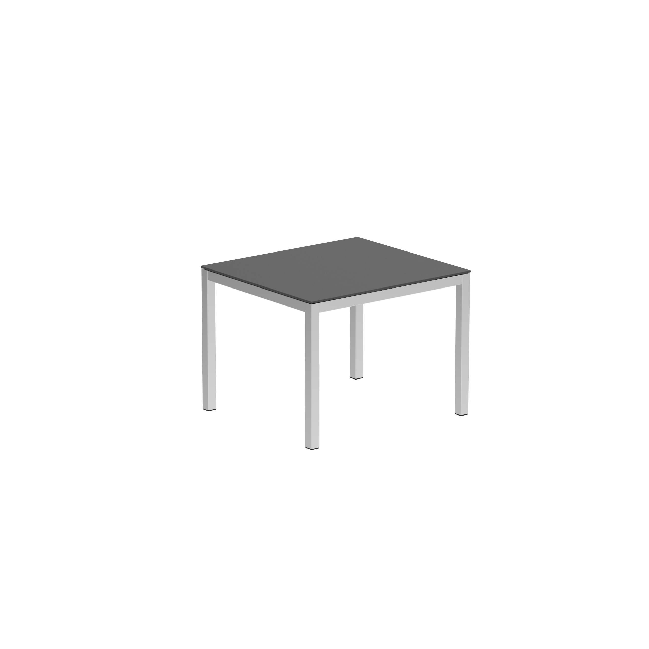 Taboela Table 100x90cm With Top Ceramic Black El Pol