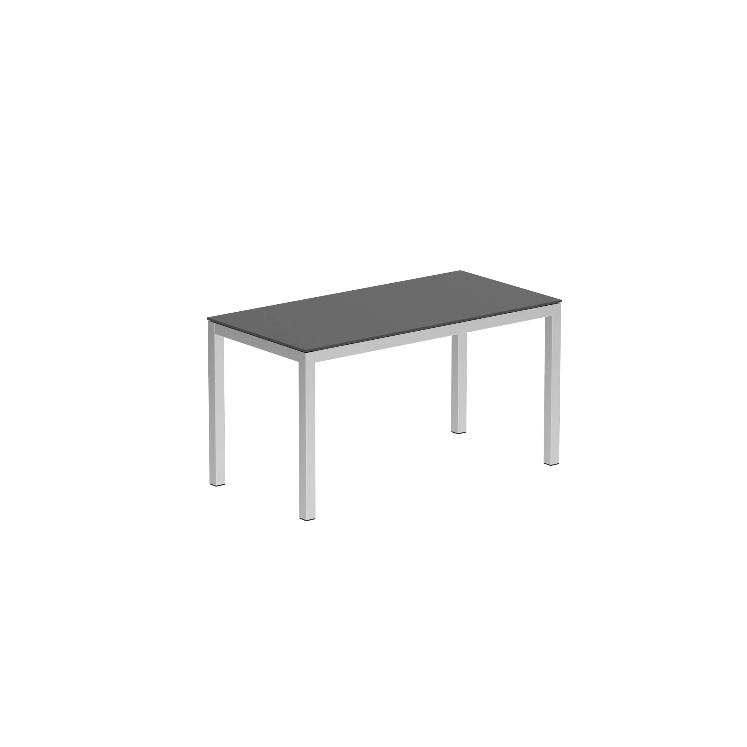 Taboela Table 140x70cm Ep + Ceramic Top Black