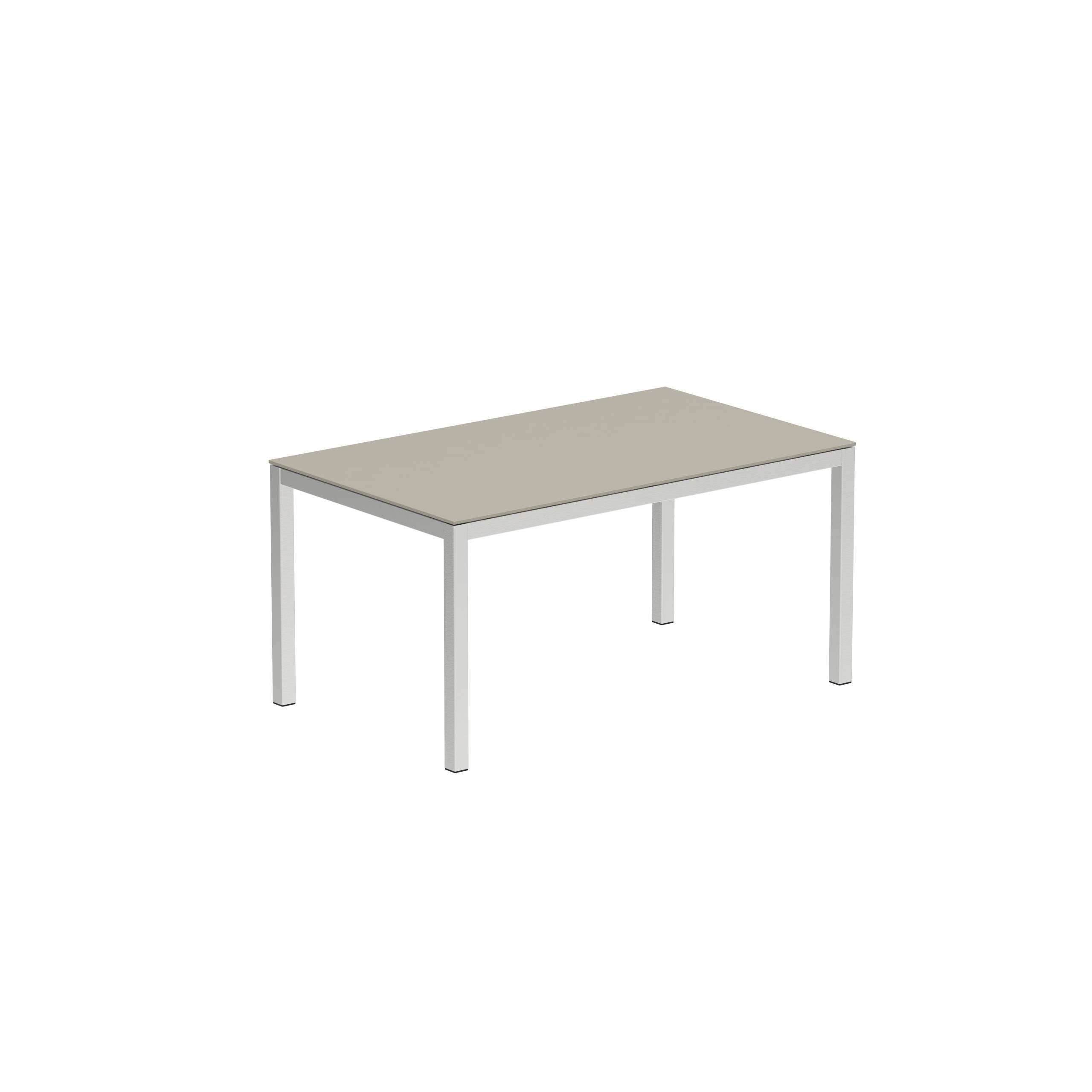 Taboela Table 150x90cm + Ceramic Top Pearl Grey