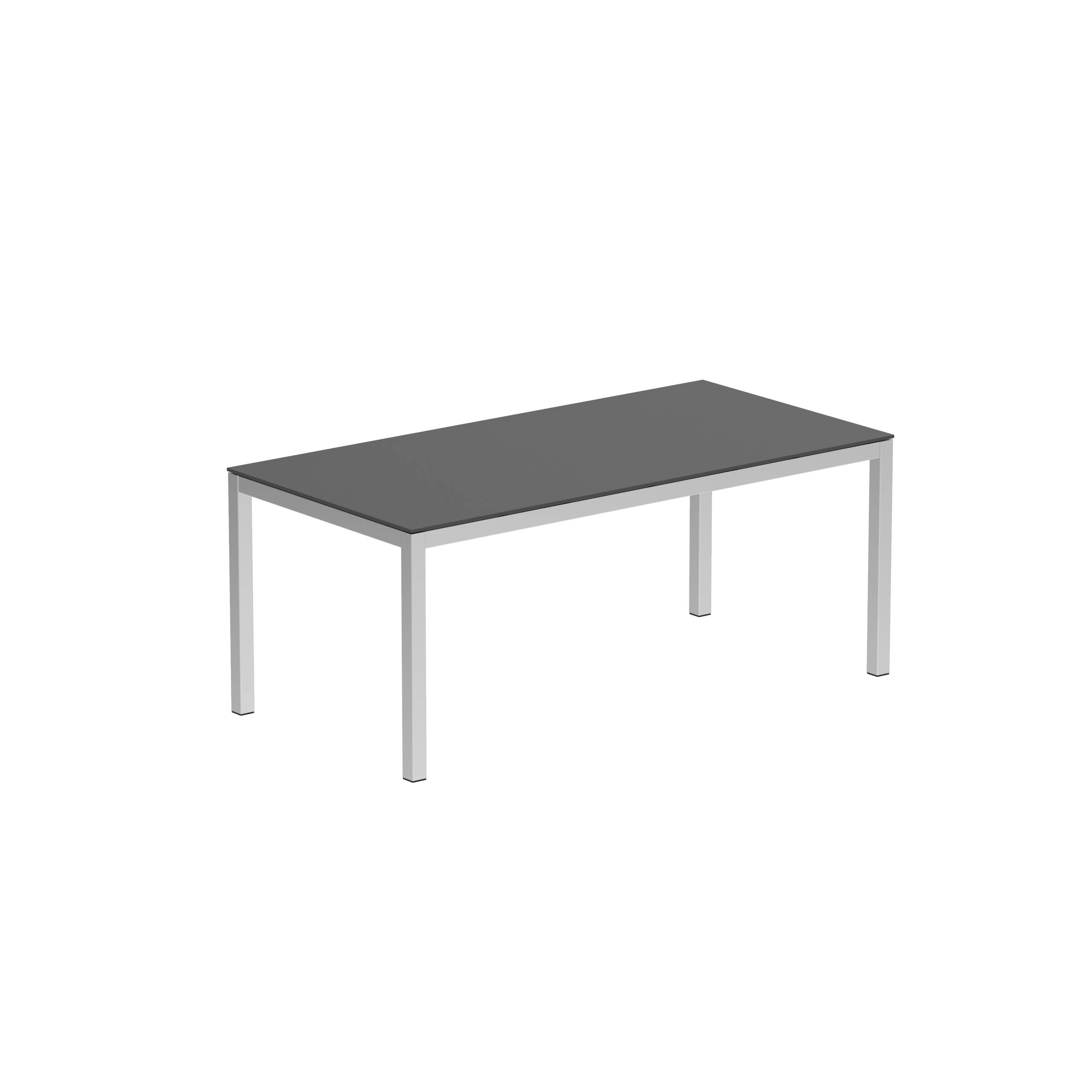 Taboela Table 180x90cm Ep + Ceramic Top Black