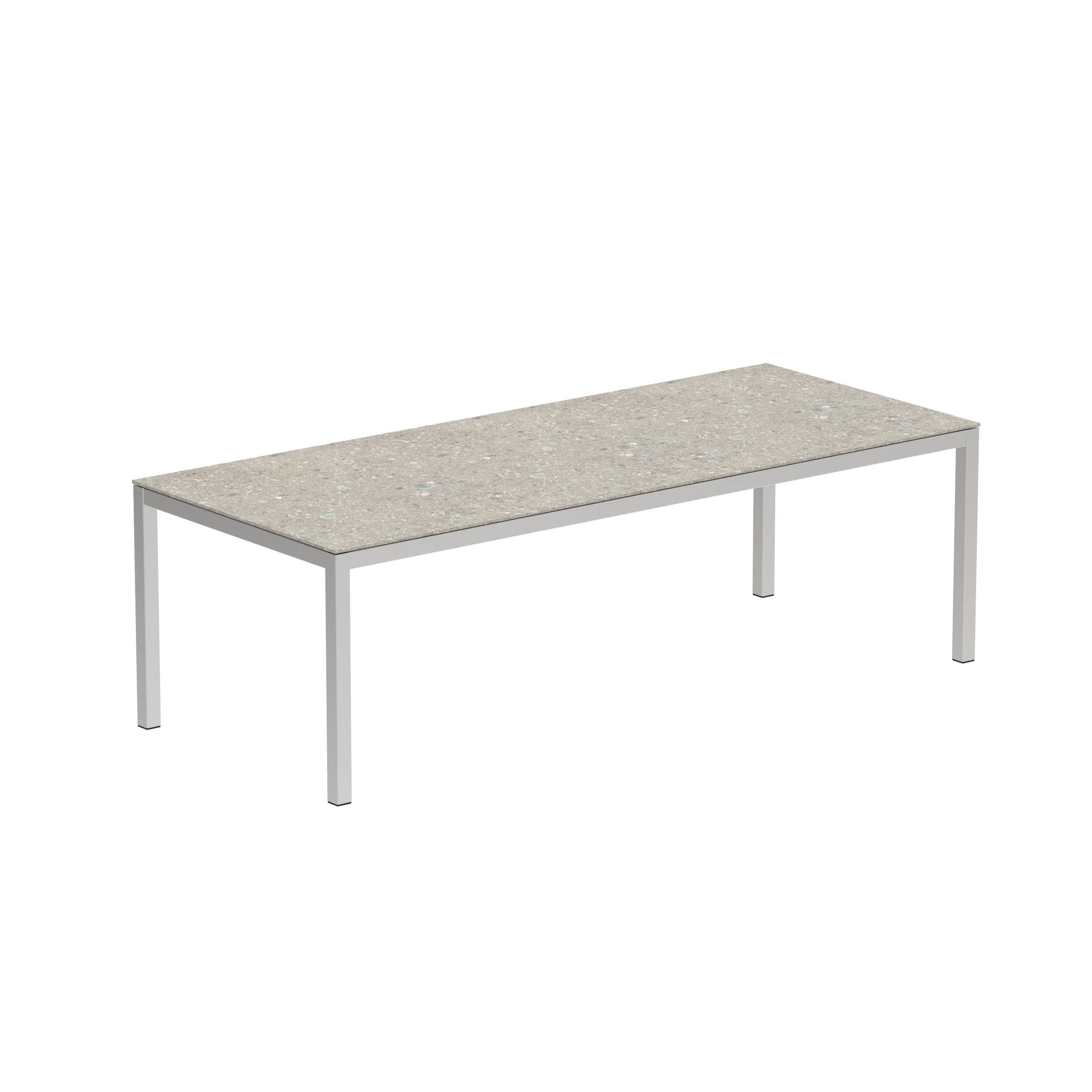 Taboela Table 240x100cm + Ceramic Top Ceppo Dolomitica