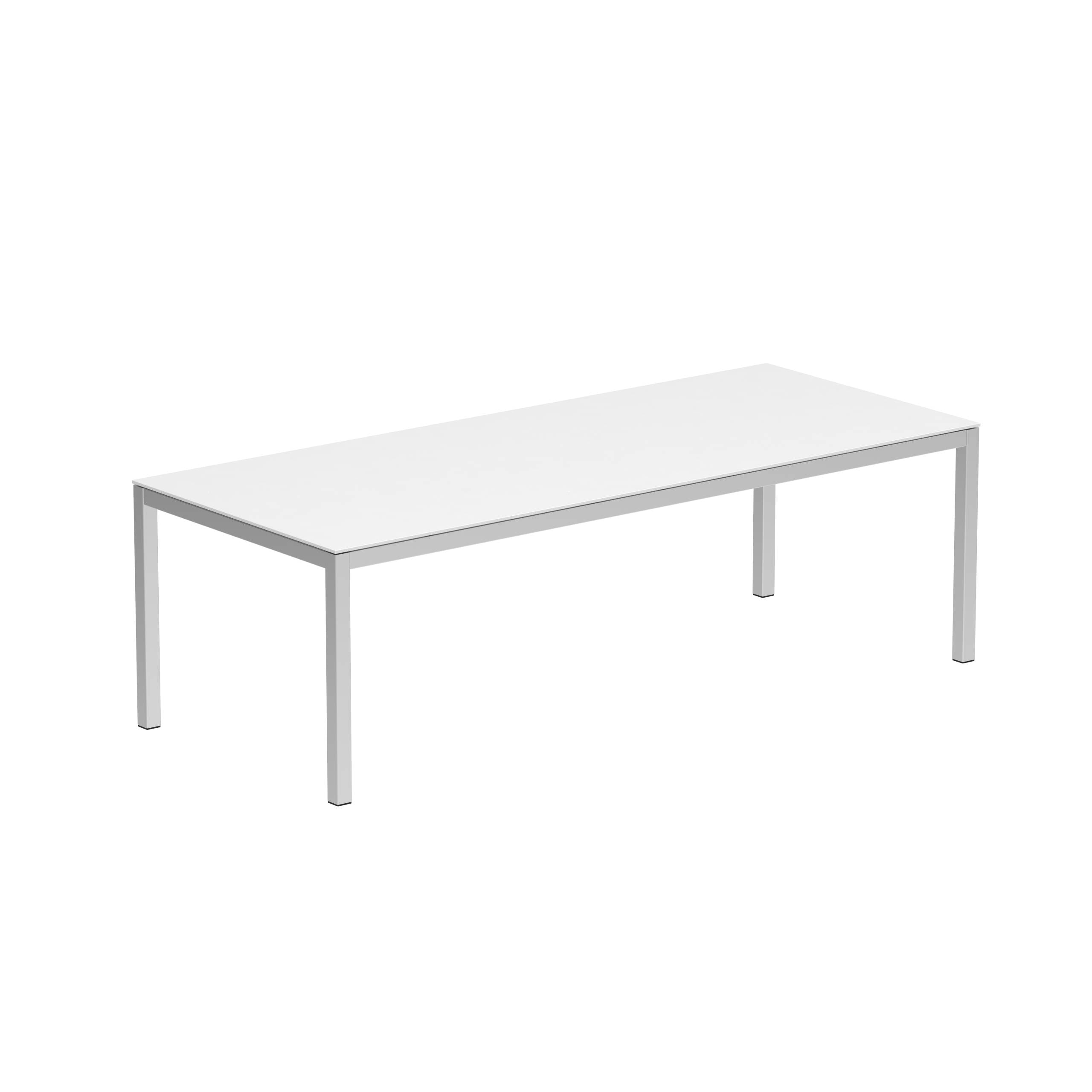 Taboela Table 240x100cm Ep + Ceramic Top White