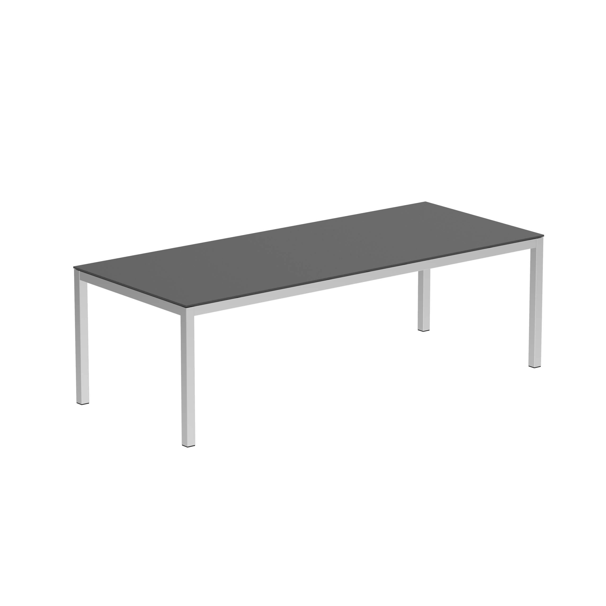 Taboela Table 240x100cm Ep + Ceramic Top Black