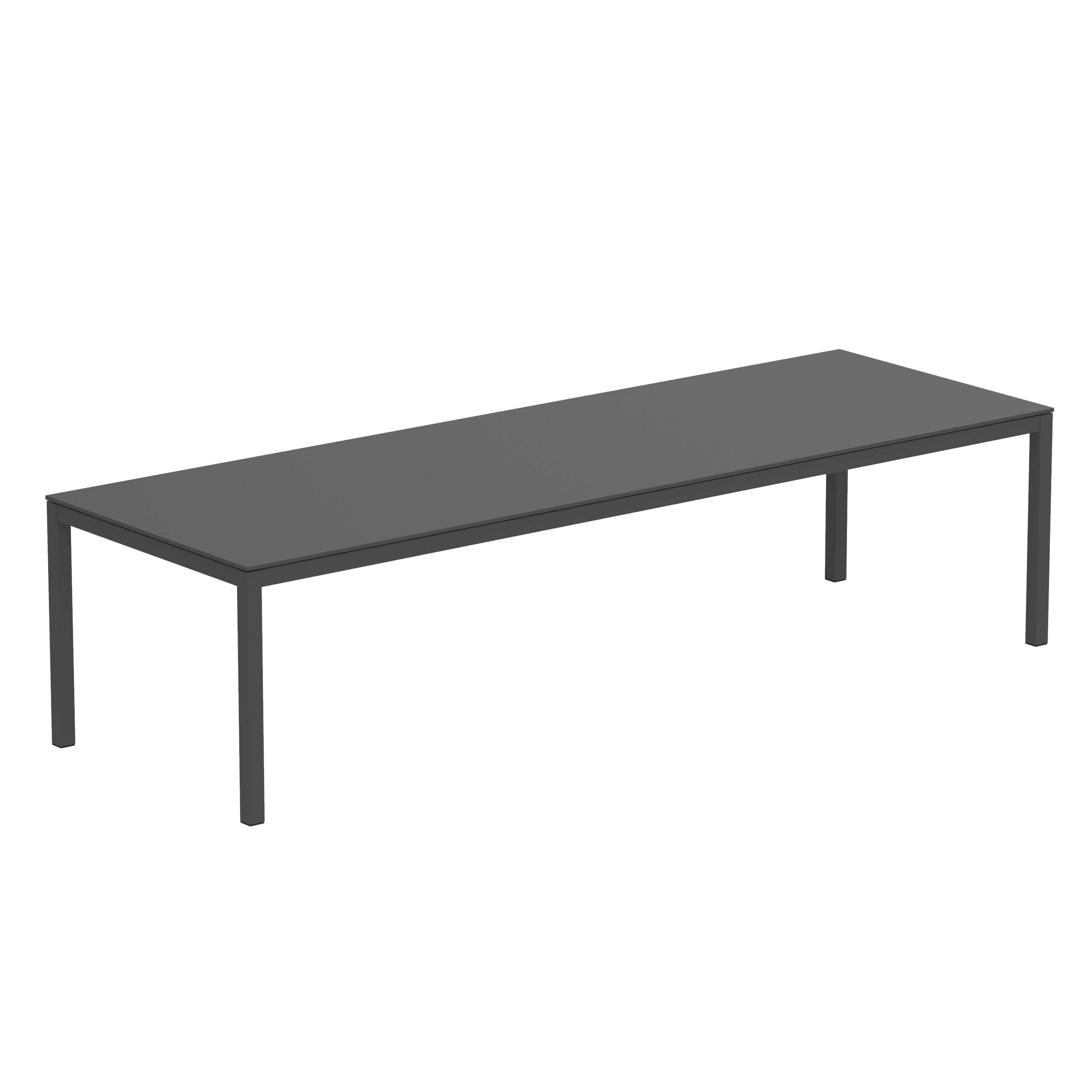 Taboela Table 300x100cm Anthracite With Top Ceramic Black